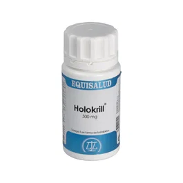 EQUISALUD Holokrill 60 Cápsulas - Suplemento de Omega 3 de Aceite de Krill Antártico en Fosfolípidos para Mejor Absorción Celular