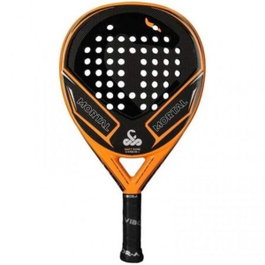 Vibor-A Pala de Pádel Mortal Carbon 3.0 Naranja y Negra