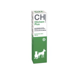 Otichem Plus Limpiador Auditivo para Mascotas, 125 ml