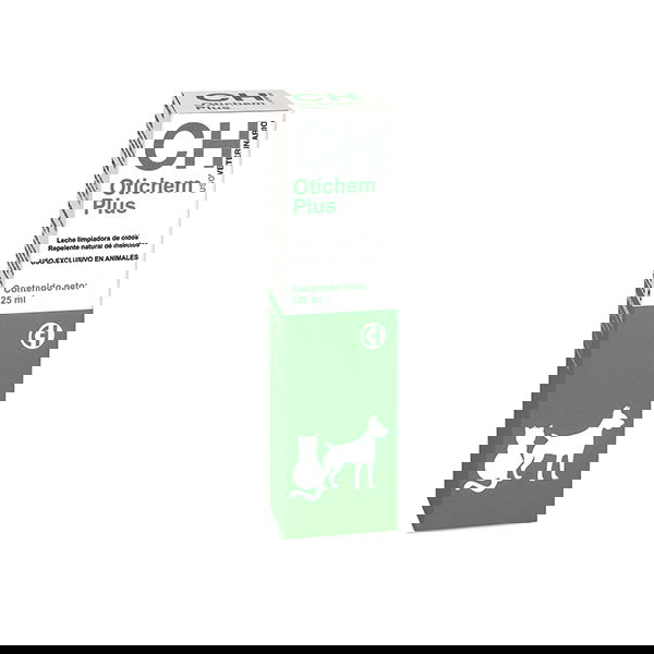 Otichem Plus Limpiador Auditivo para Mascotas, 125 ml Otichem Plus Limpiador Auditivo para Mascotas, 125 ml