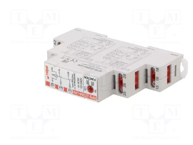RELPOL RPB-1PM-UNI Relé de instalación biestable SPDT 16A RELPOL RPB-1PM-UNI Relé de instalación biestable SPDT 16A