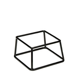 APS Soporte Bufet Expositor, Acero, Dimensiones 18x18x10 cm (Alto 10 cm, Ancho 18 cm, Largo 18 cm)