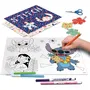 Lisciani Giochi Kit de Dibujo STITCH - Mesa de Luz, Modelos, Marcadores - LIS1737444065609