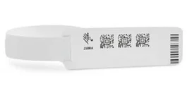 Zebra Z-Band UltraSoft Pulsera de hospital Blanca 19 x 152 mm 1800 pcs