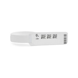 Zebra Z-Band UltraSoft Pulsera de Hospital Blanca, 19 x 152 mm, 1800 Unidades