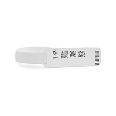 Zebra Z-Band UltraSoft Pulsera de Hospital Blanca, 19 x 152 mm, 1800 Unidades Zebra Z-Band UltraSoft Pulsera de Hospital Blanca, 19 x 152 mm, 1800 Unidades