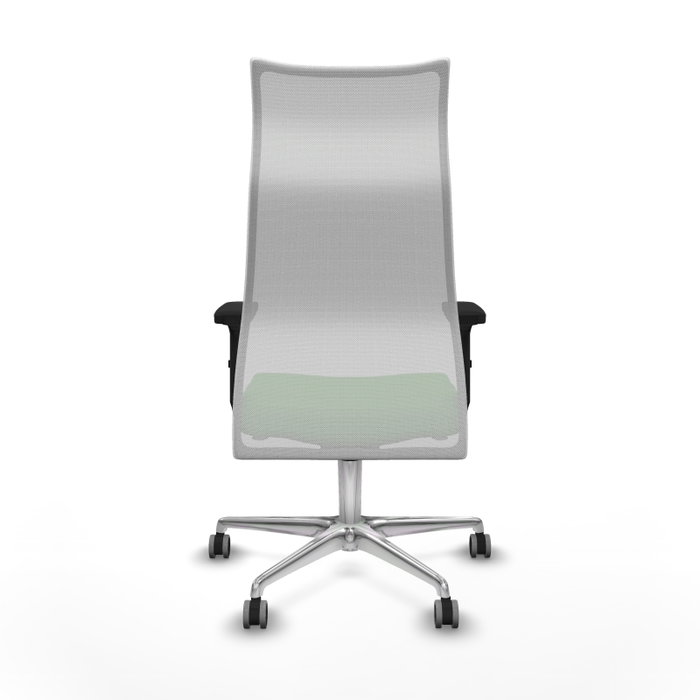 PIQUERAS Y CRESPO Sillón Albacete con mecanismo Sincro, Tela Verde y Malla Blanca PIQUERAS Y CRESPO Sillón Albacete con mecanismo Sincro, Tela Verde y Malla Blanca