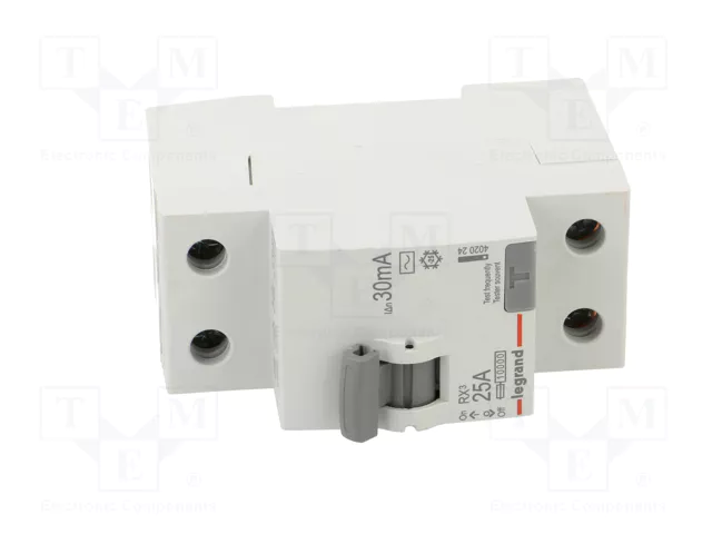 LEGRAND RX3 Interruptor Diferencial 25A 30mA 2 Polos
