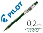 Pilot Bolígrafo G-TEC-C4 Punta Aguja Verde Tinta Gel Escritura Fina 0.4mm