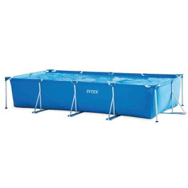 Piscina rectangular desmontable metal frame (capacidad 7.127 litros) 450x220x84cm
