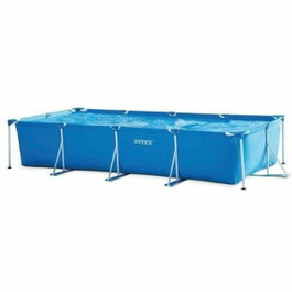 Intex Piscina rectangular desmontable Metal Frame 450X220X84Cm
