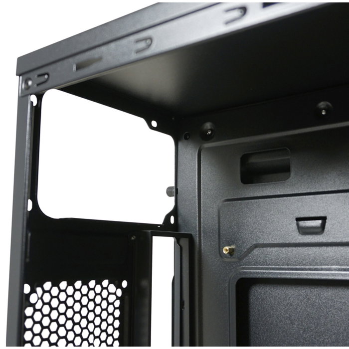 LC-Power LC-2017MB-ON Micro ATX Torre USB-C 3.2 Gen 1 para Mini-ITX