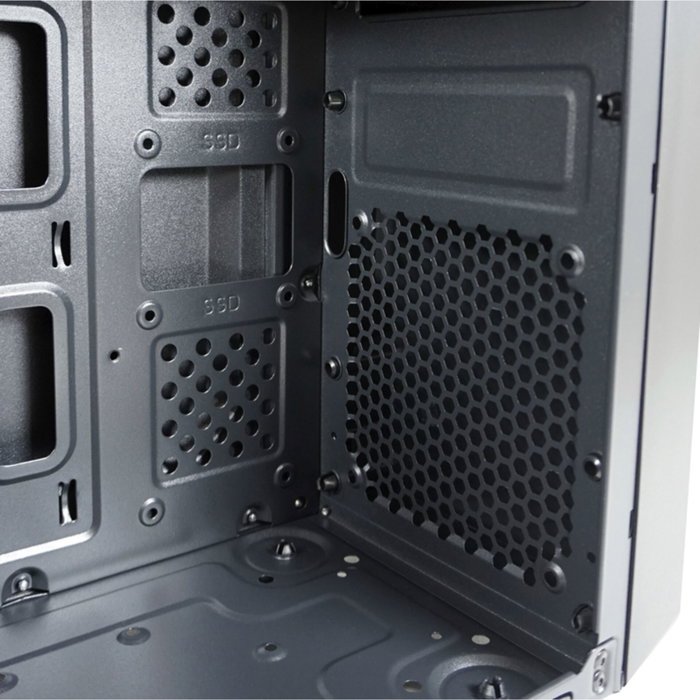 LC-Power LC-2017MB-ON Micro ATX Torre USB-C 3.2 Gen 1 para Mini-ITX
