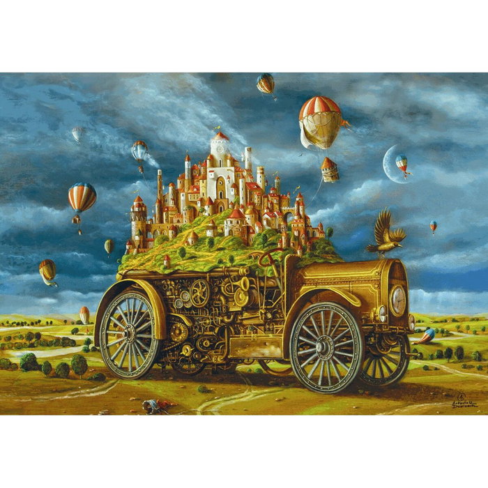 Good Loot Puzzle Imagination Series Arkadiusz Dzielawski Wielka przeprowadzka (1000 piezas)