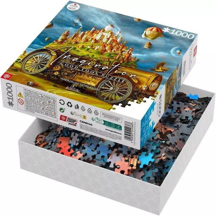 Good Loot Puzzle Imagination Series Arkadiusz Dzielawski Wielka przeprowadzka (1000 piezas)