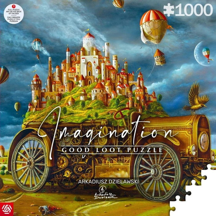 Puzzle Imagination Series Arkadiusz Dzielawski Wielka przeprowadzka (1000 piezas) Puzzle Imagination Series Arkadiusz Dzielawski Wielka przeprowadzka (1000 piezas)