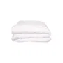 Domiva Duvet 100x140 Blanco - Funda de microfibra, Relleno fibra silicona, Lavable a 95°C