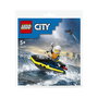 LEGO 30693 City - Policia Moto Acuatica Jetski - Juego de Construccion con 29 Piezas para Ninos de 5 a 99 Anos