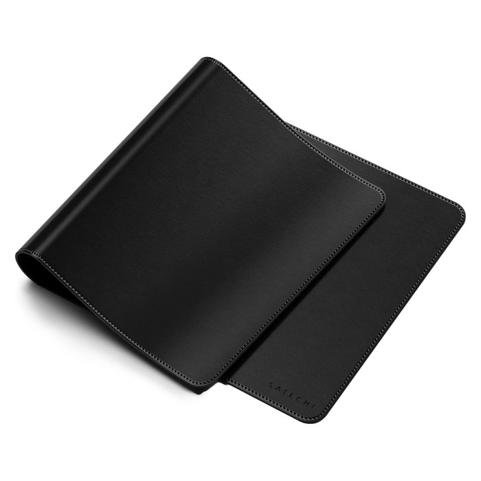 Satechi Vegan-Leather Premium Desk Mat Black, Cuero Vegano, Negro Satechi Vegan-Leather Premium Desk Mat Black, Cuero Vegano, Negro