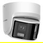 Hikvision DS-2CD2347G2P-LSU/SL(2.8mm)(C) Cámara IP Turret ColorVu 4MP para Interior y Exterior, con Audio, PoE, WDR, IP67, Visión Nocturna de 30m, Montaje Techo/Pared, Blanco