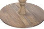 DKD Home Decor Mesa Redonda Comedor Romantico Marron 80 x 76 x 80 cm