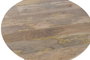 DKD Home Decor Mesa Redonda Comedor Romantico Marron 80 x 76 x 80 cm