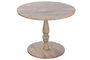 DKD Home Decor Mesa Redonda Comedor Romantico Marron 80 x 76 x 80 cm