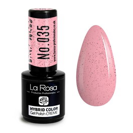 La Rosa Esmalte Semipermanente UV/LED Nº 035 Rosa Bebé Arena