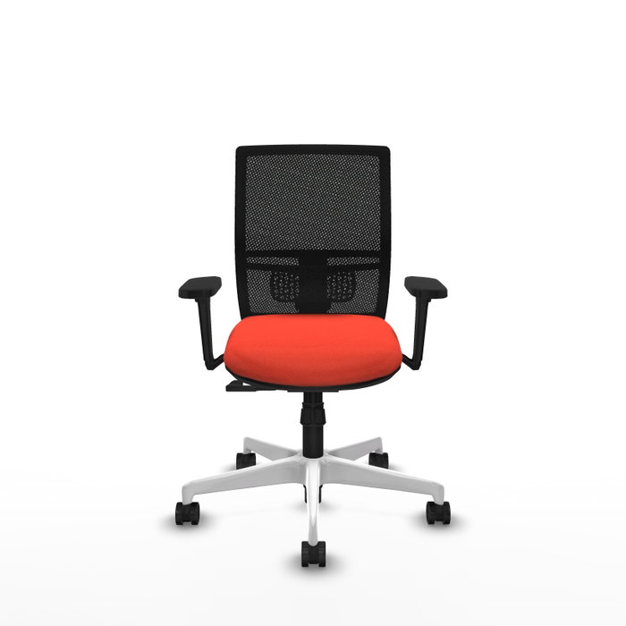 PIQUERAS Y CRESPO Silla de oficina Yunquera Naranja oscuro/Negro con mecanismo Sincro PIQUERAS Y CRESPO Silla de oficina Yunquera Naranja oscuro/Negro con mecanismo Sincro