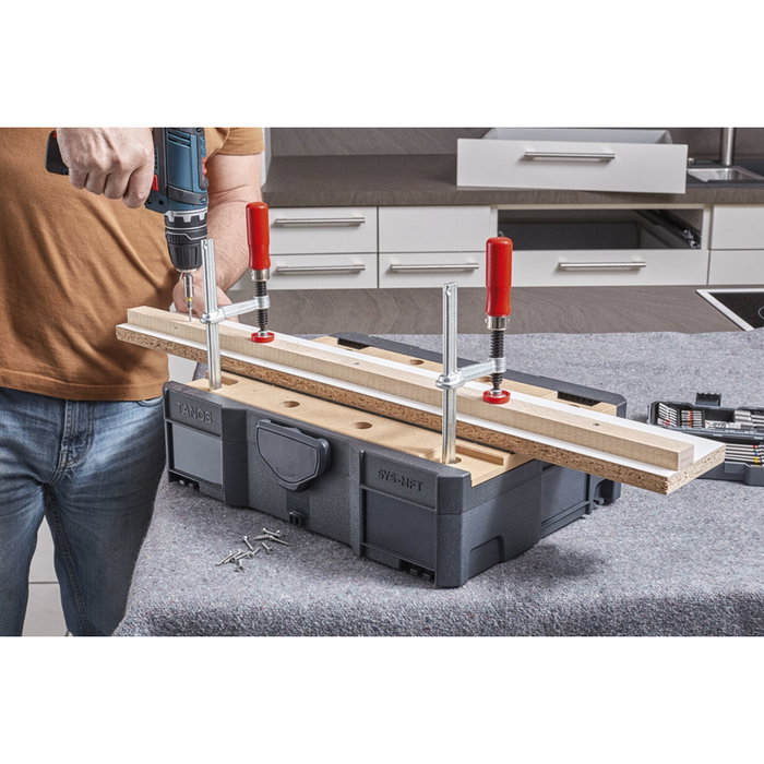 Bessey STC-S-MFT Systainer de bridas de sujeción con 14 piezas