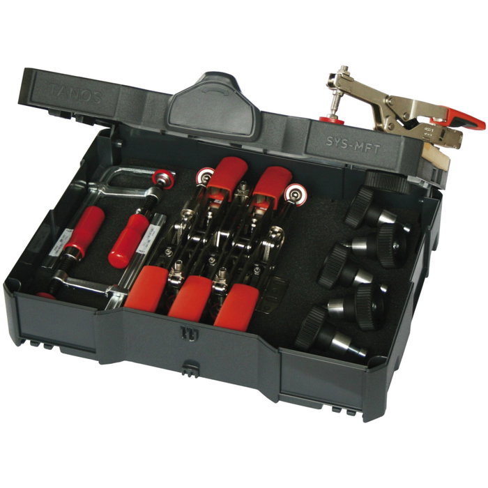 Bessey STC-S-MFT Systainer de bridas de sujeción con 14 piezas