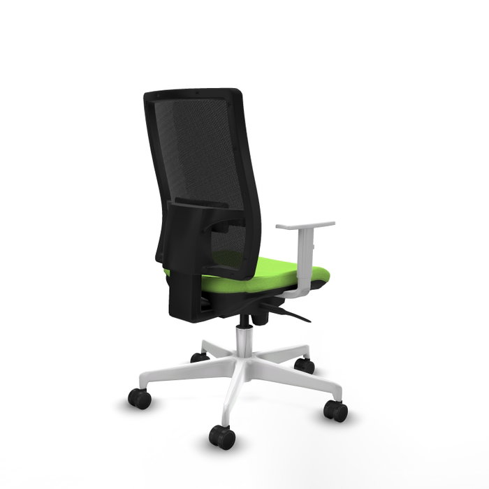 PIQUERAS Y CRESPO Silla de oficina Horna con mecanismo Sincro, Pistacho y Negro PIQUERAS Y CRESPO Silla de oficina Horna con mecanismo Sincro, Pistacho y Negro