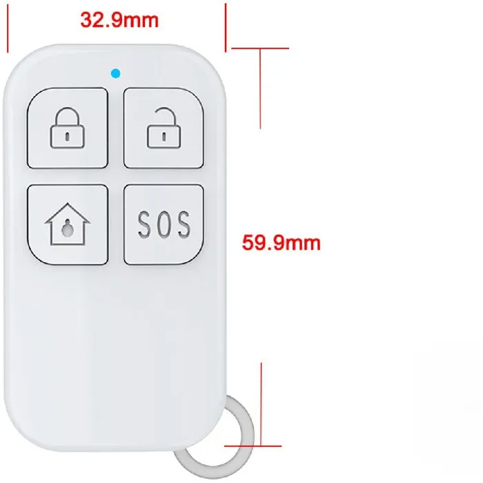 KYF Paquete de 2 Mandos a Distancia Adicionales para KYF-ALARM-012 - AABMM62199