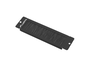 Lanberg AK-1104-B Panel pasacables con cepillo