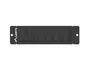 Lanberg AK-1104-B Panel pasacables con cepillo