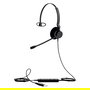 Jabra BIZ 2300 USB Auriculares de Diadema Monoaural para Oficina, Cancelación de Ruido, Micrófono Boom, Negro, Referencia 2393-829-109