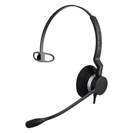 Jabra BIZ 2300 USB Auriculares de Diadema Monoaural para Oficina, Cancelación de Ruido, Micrófono Boom, Negro, Referencia 2393-829-109