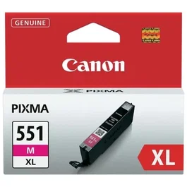 Canon CLI-551M XL Cartucho de Tinta Magenta Original Alta Capacidad para Canon PIXMA MG6350 ChromaLife100+
