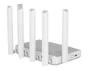Keenetic Hero 5G (KN-4110) Router Inalámbrico Wi-Fi 6 AX3000 Mesh Dual Banda 2.4/5GHz con Conectividad 5G, 2xSIM, 2.5G Ethernet, Puertos USB 3.0 y 2.0, VPN, Gris/Blanco