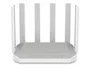 Keenetic Hero 5G (KN-4110) Router Inalámbrico Wi-Fi 6 AX3000 Mesh Dual Banda 2.4/5GHz con Conectividad 5G, 2xSIM, 2.5G Ethernet, Puertos USB 3.0 y 2.0, VPN, Gris/Blanco