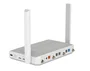 Keenetic Hero 5G (KN-4110) Router Inalámbrico Wi-Fi 6 AX3000 Mesh Dual Banda 2.4/5GHz con Conectividad 5G, 2xSIM, 2.5G Ethernet, Puertos USB 3.0 y 2.0, VPN, Gris/Blanco