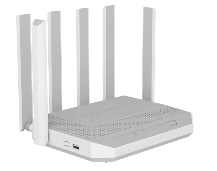 Keenetic Hero 5G (KN-4110) Router Inalámbrico Wi-Fi 6 AX3000 Mesh Dual Banda 2.4/5GHz con Conectividad 5G, 2xSIM, 2.5G Ethernet, Puertos USB 3.0 y 2.0, VPN, Gris/Blanco Keenetic Hero 5G (KN-4110) Router Inalámbrico Wi-Fi 6 AX3000 Mesh Dual Banda 2.4/5GHz con Conectividad 5G, 2xSIM, 2.5G Ethernet, Puertos USB 3.0 y 2.0, VPN, Gris/Blanco