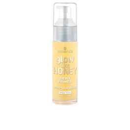 Essence GLOW LIKE HONEY DEWY PRIMER Primer de Maquillaje Luminoso y Natural en Textura Gel, 30 ml, Vegano