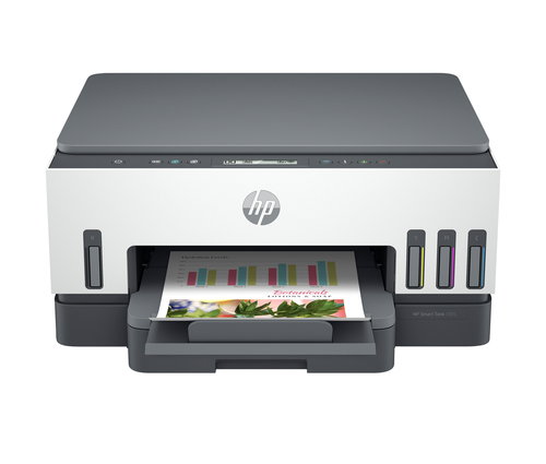 HP Smart Tank 7008 - Impresora Multifunción a Color Inyección Tinta, Sin Cartuchos, WiFi, Duplex, Escáner, 9B5C5A, Ideal para Casa y Oficina