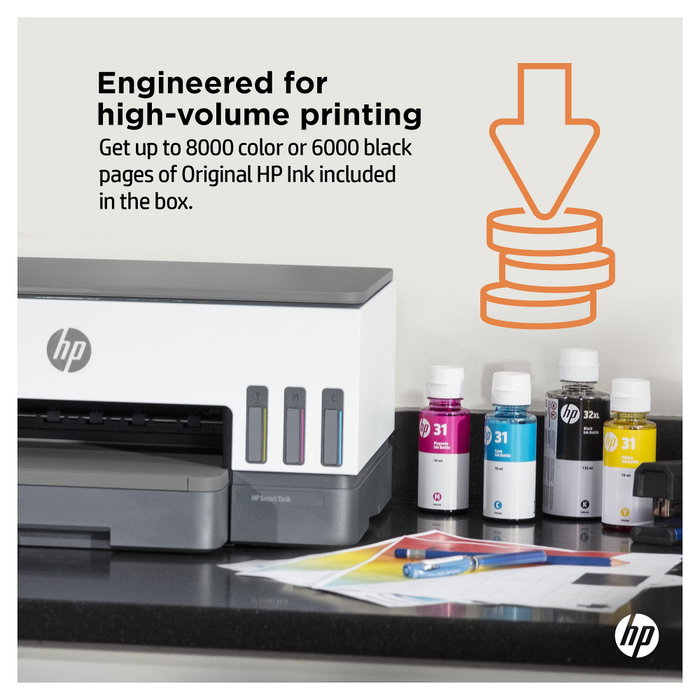 HP Smart Tank 7008 Multifunción Inyección de Tinta Gris