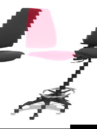 Taburete Piqueras y Crespo PB933RN Granate PVC