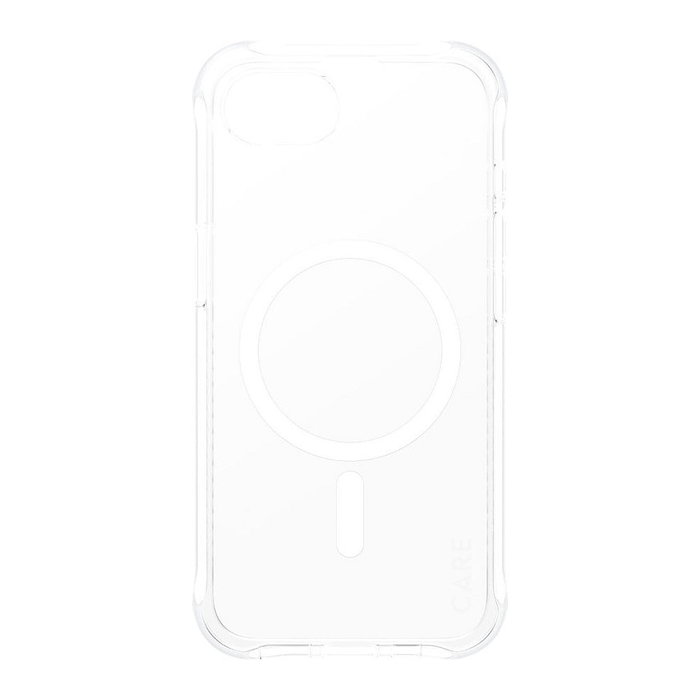 PanzerGlass CRNCHFUG29845 Protector Pantalla Completo para Apple iPhone 16E - 3 en 1, Transparente, Resistente a Golpes, Caídas y Rayones