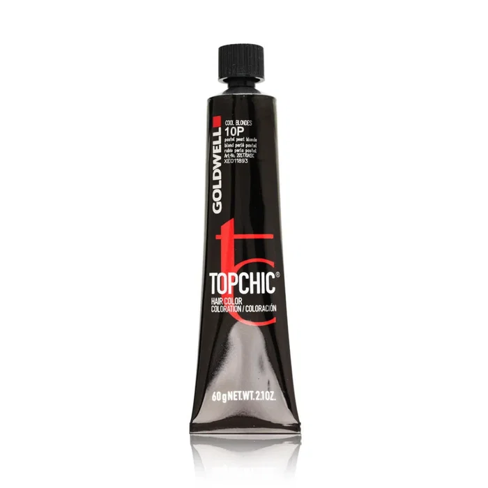 Goldwell TOPCHIC Tinte permanente para el cabello 10P Rubio Platinado 60 ml Goldwell TOPCHIC Tinte permanente para el cabello 10P Rubio Platinado 60 ml