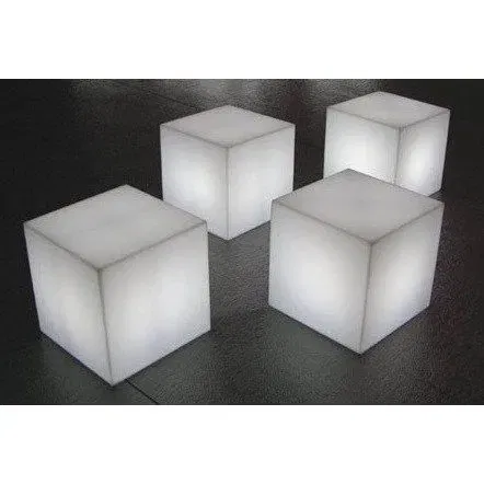 Lumisky Bombilla Cubo Blanco 40 cm E27 Polietileno Elegante Ambiente Cálido Lumisky Bombilla Cubo Blanco 40 cm E27 Polietileno Elegante Ambiente Cálido