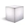 Lumisky Bombilla Cubo Blanco 40 cm E27 Polietileno Elegante Ambiente Cálido